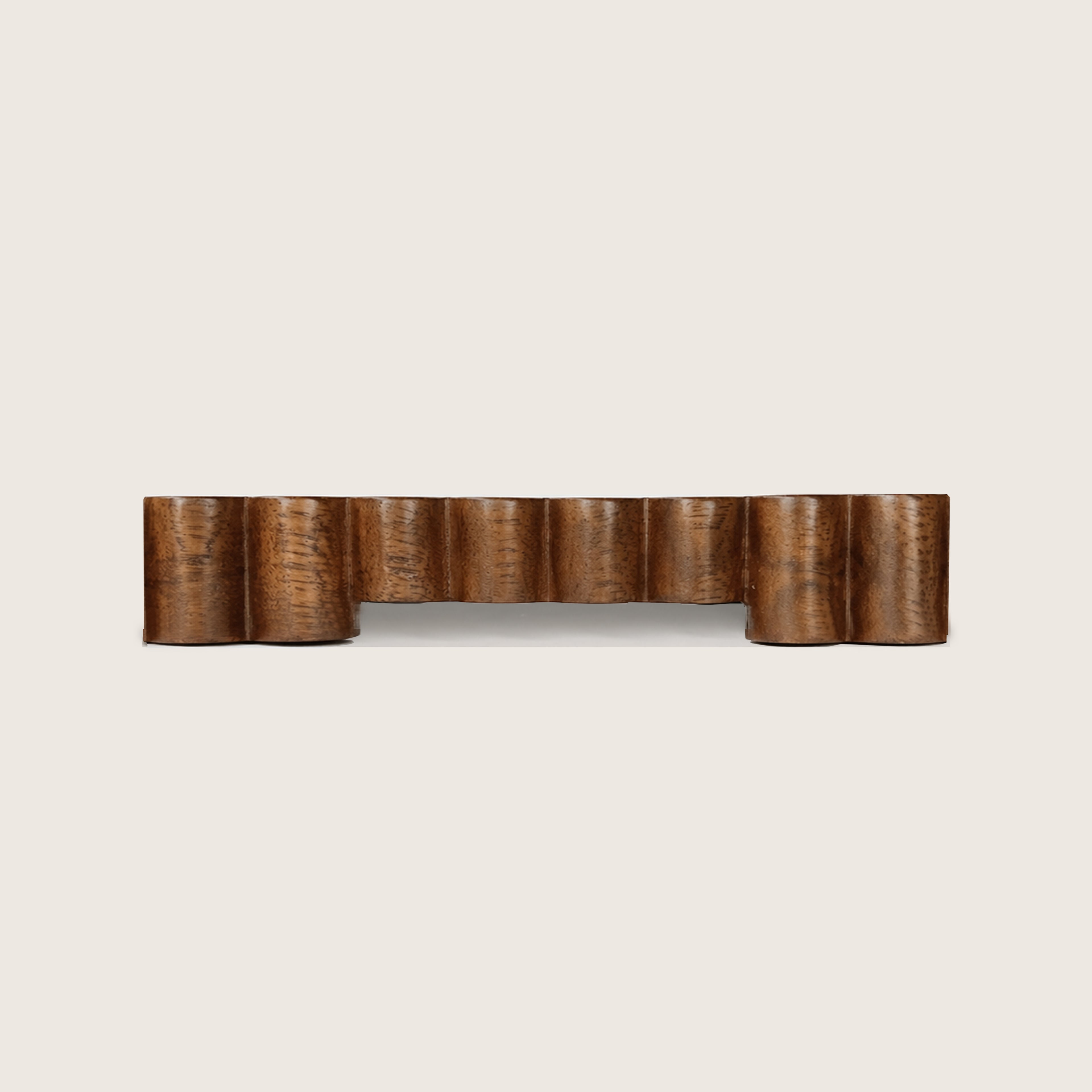 Flute Tray- Wood- Small