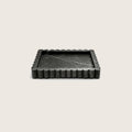 Flute Tray - Pietra Grey Marble- Small