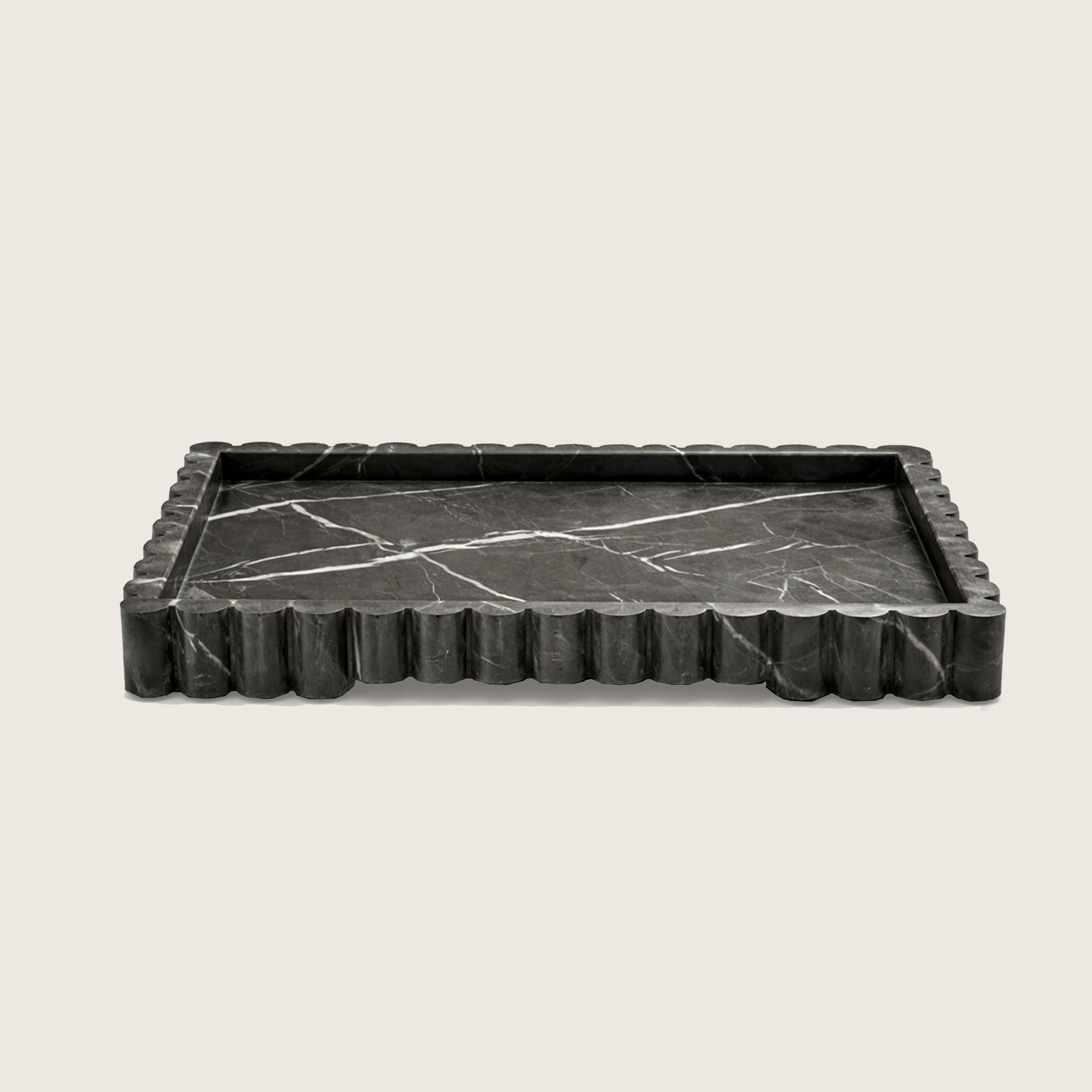 Pietra grey marble tray