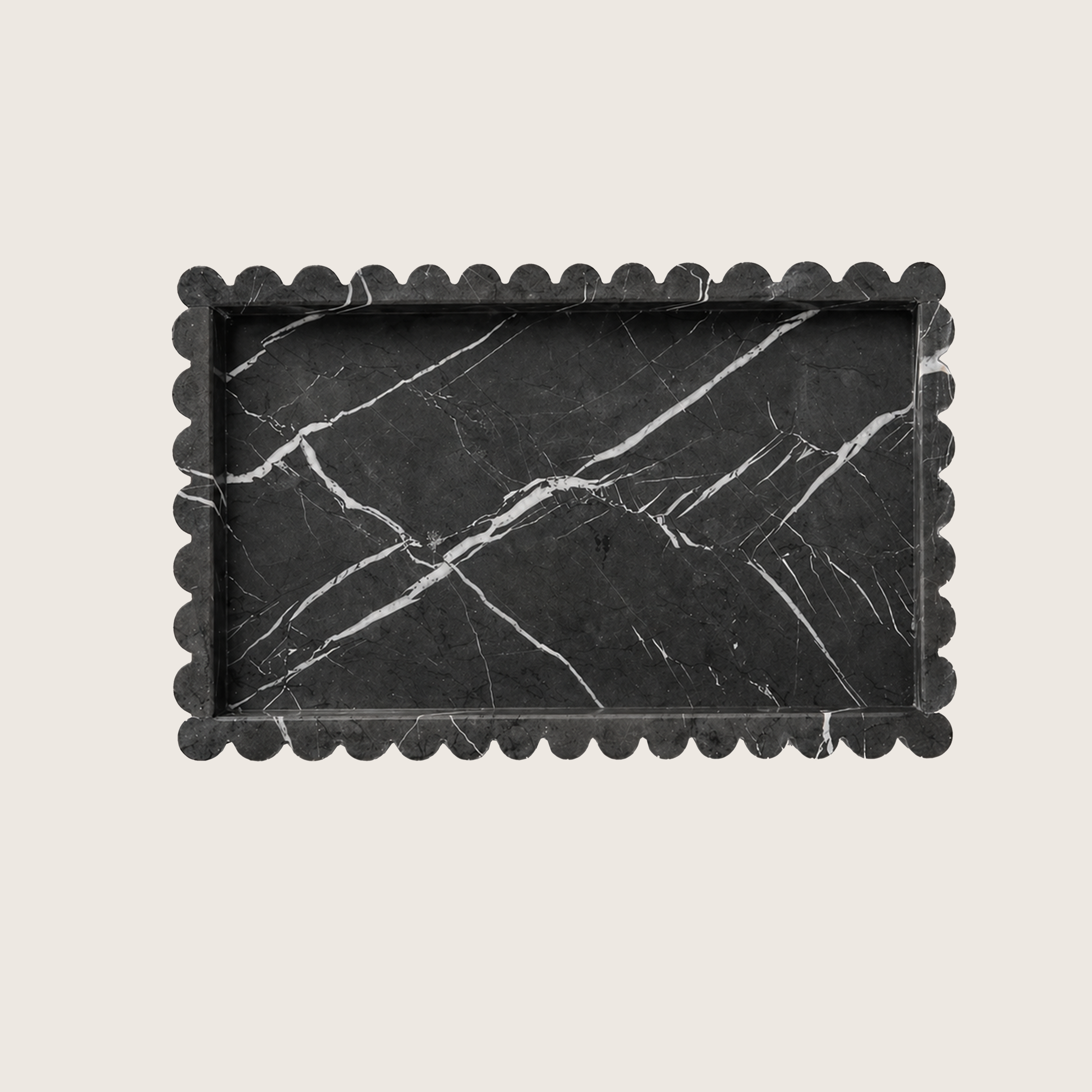 Pietra grey marble tray